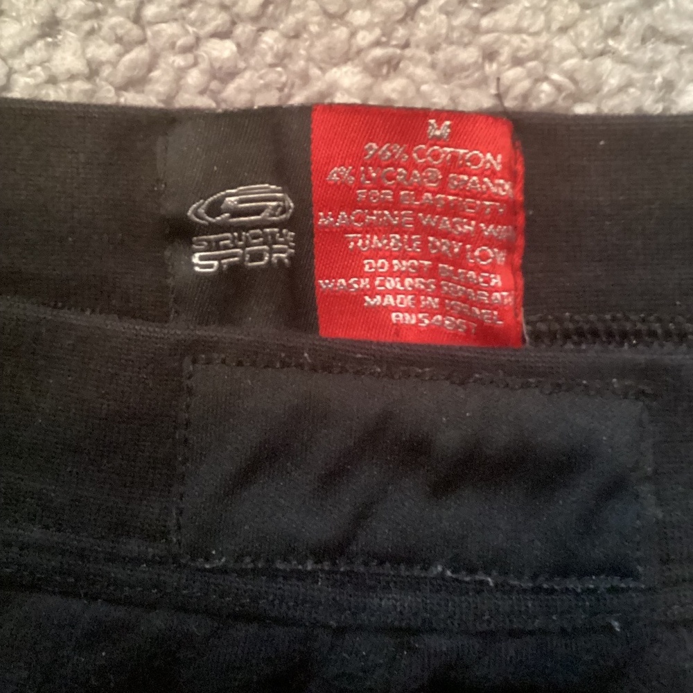 Structure sport vintage black brief, medium. - Picture 3 of 4